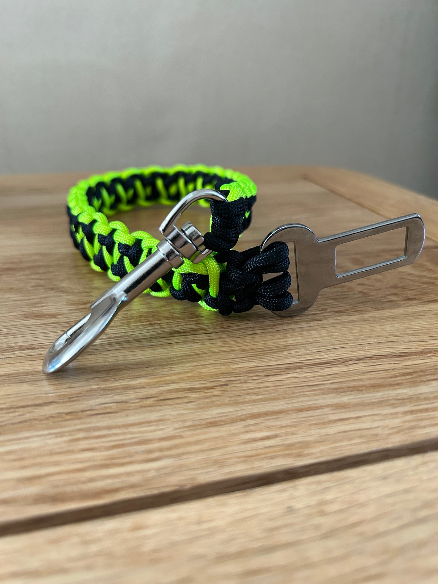 Car Seatbelt Clip - Neon Lime