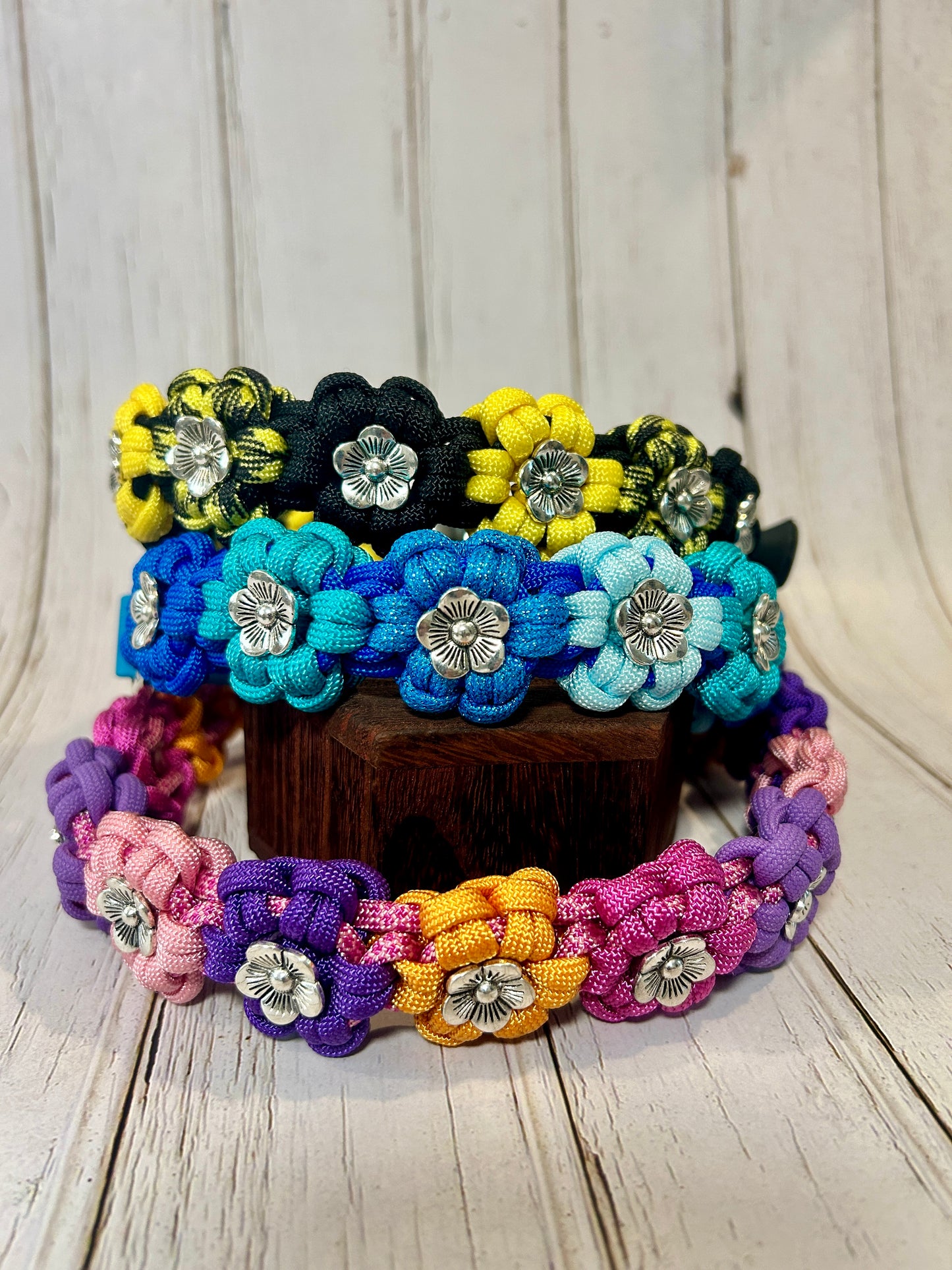 Flower Collar - Custom - Barkshire Braids