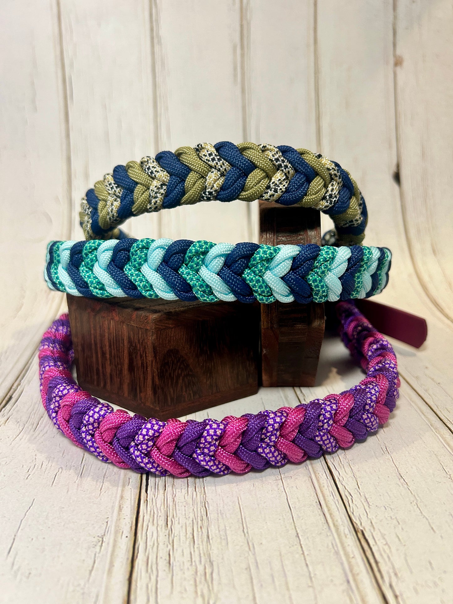 The Bramshill Collar - Custom - Barkshire Braids paracord collars