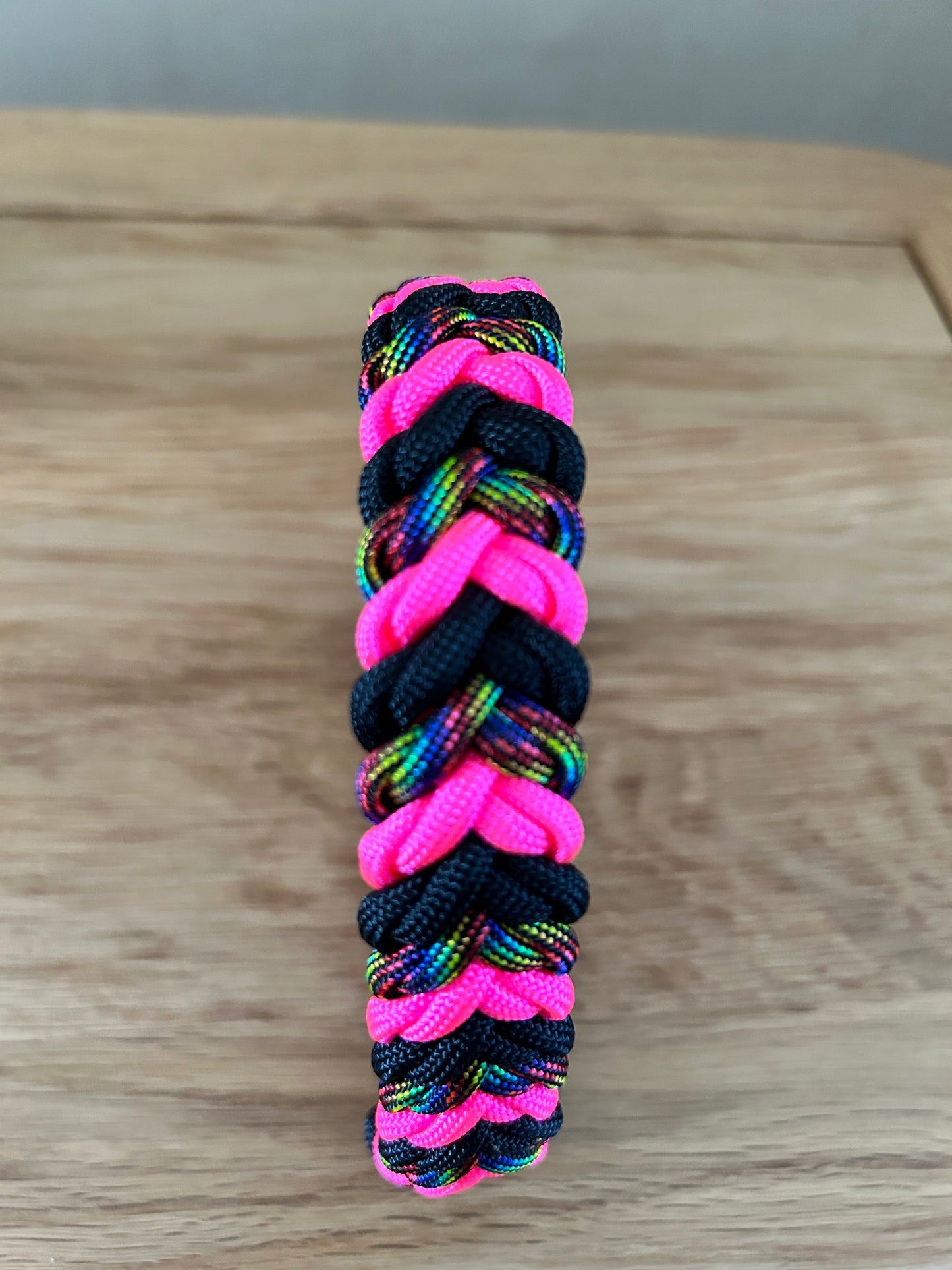 braided paracord dog collar