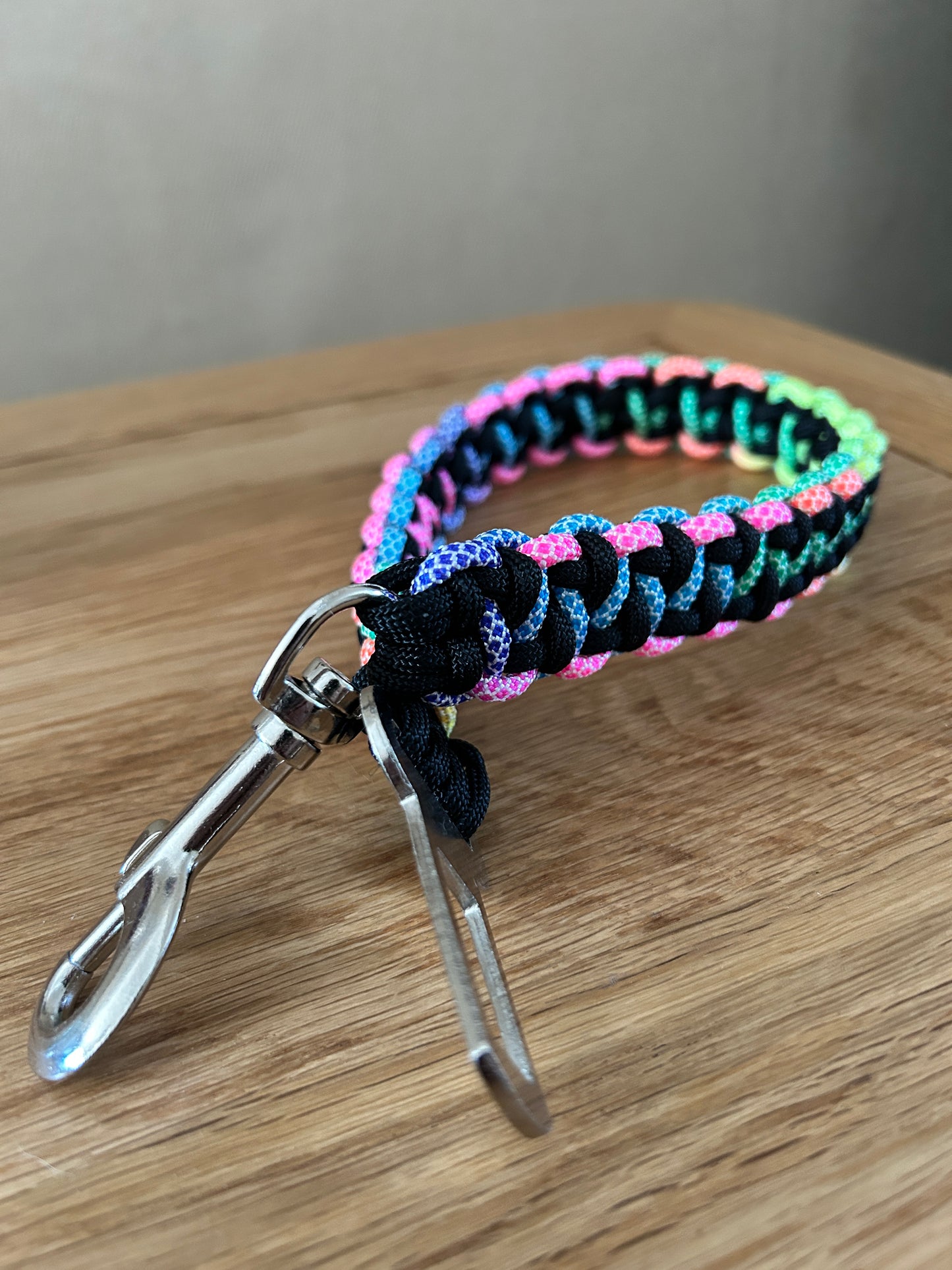 Car Seatbelt Clip - Neon Rainbow