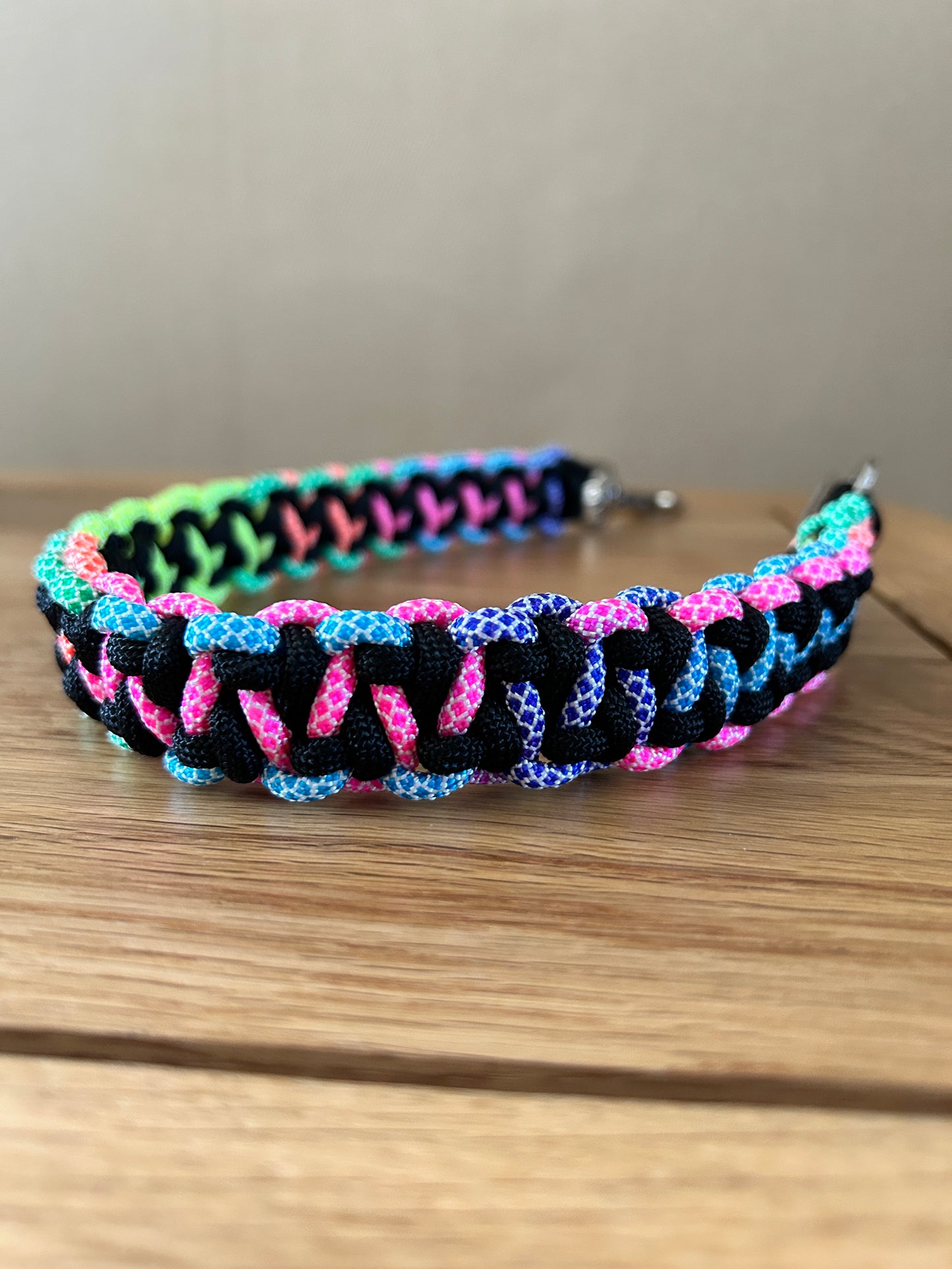 Car Seatbelt Clip - Neon Rainbow