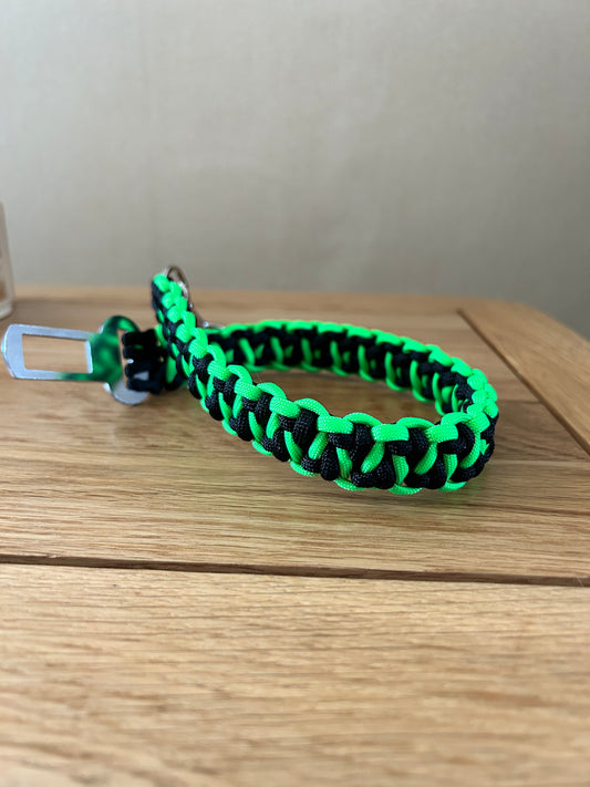 Car Seatbelt Clip - Neon Green