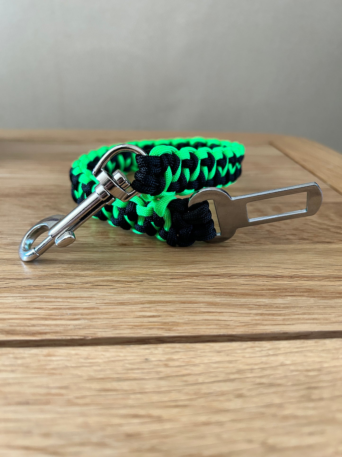 Car Seatbelt Clip - Neon Green