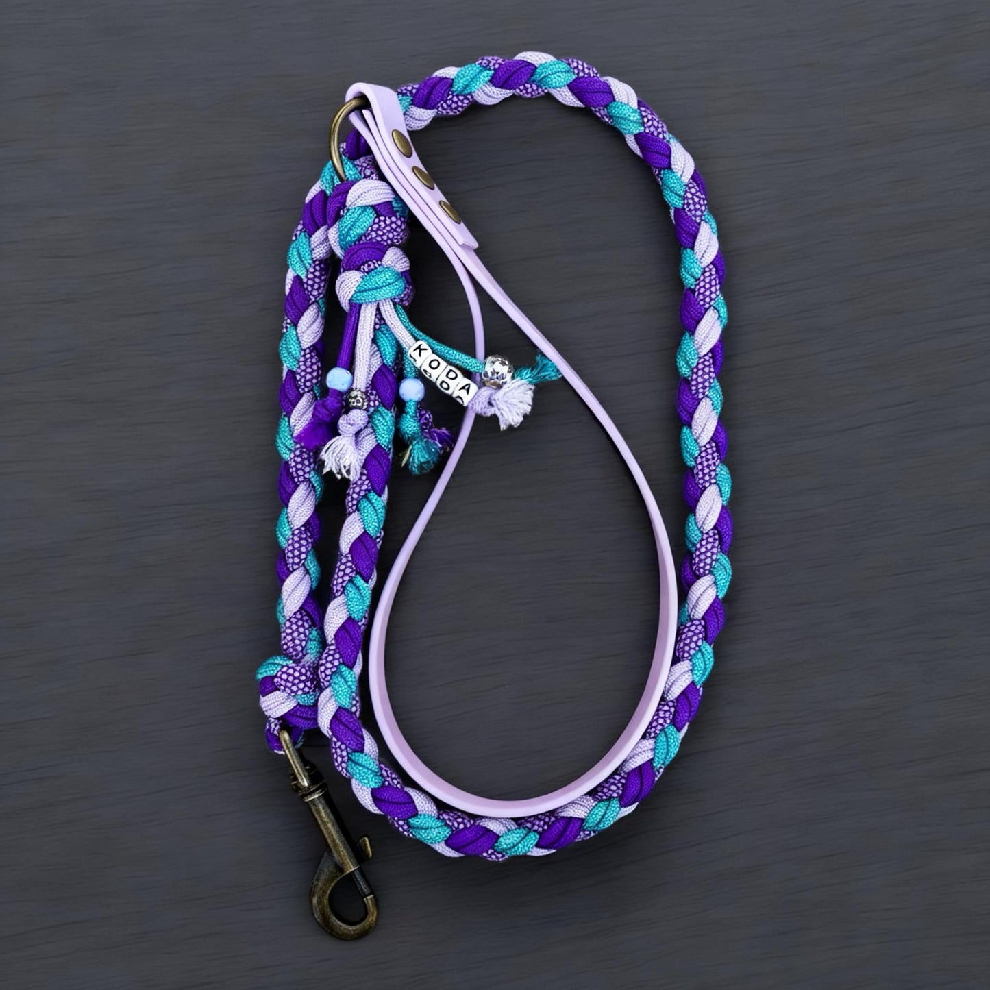 Round Braid Paracord Lead - Custom