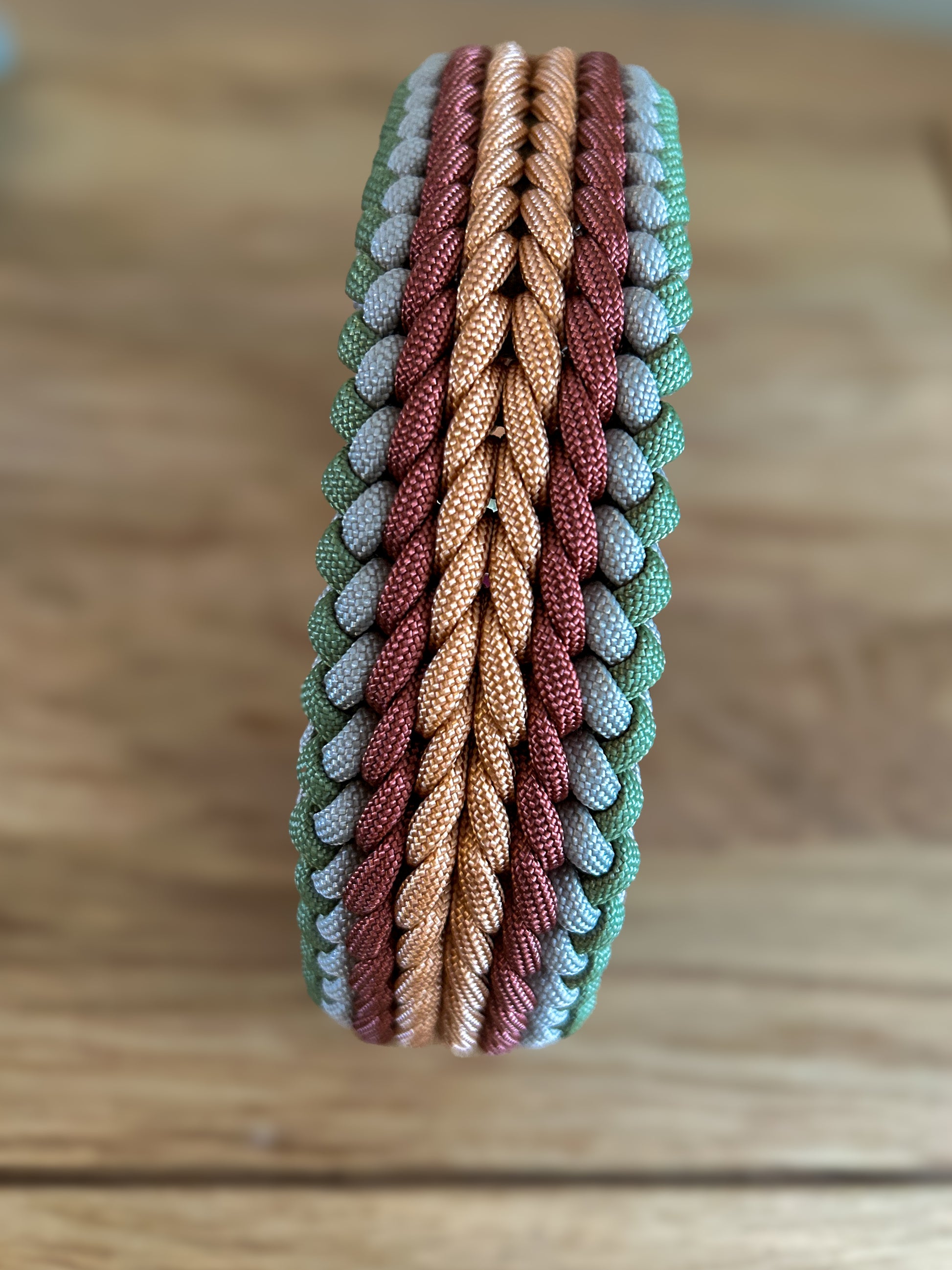 autumnal paracord collar