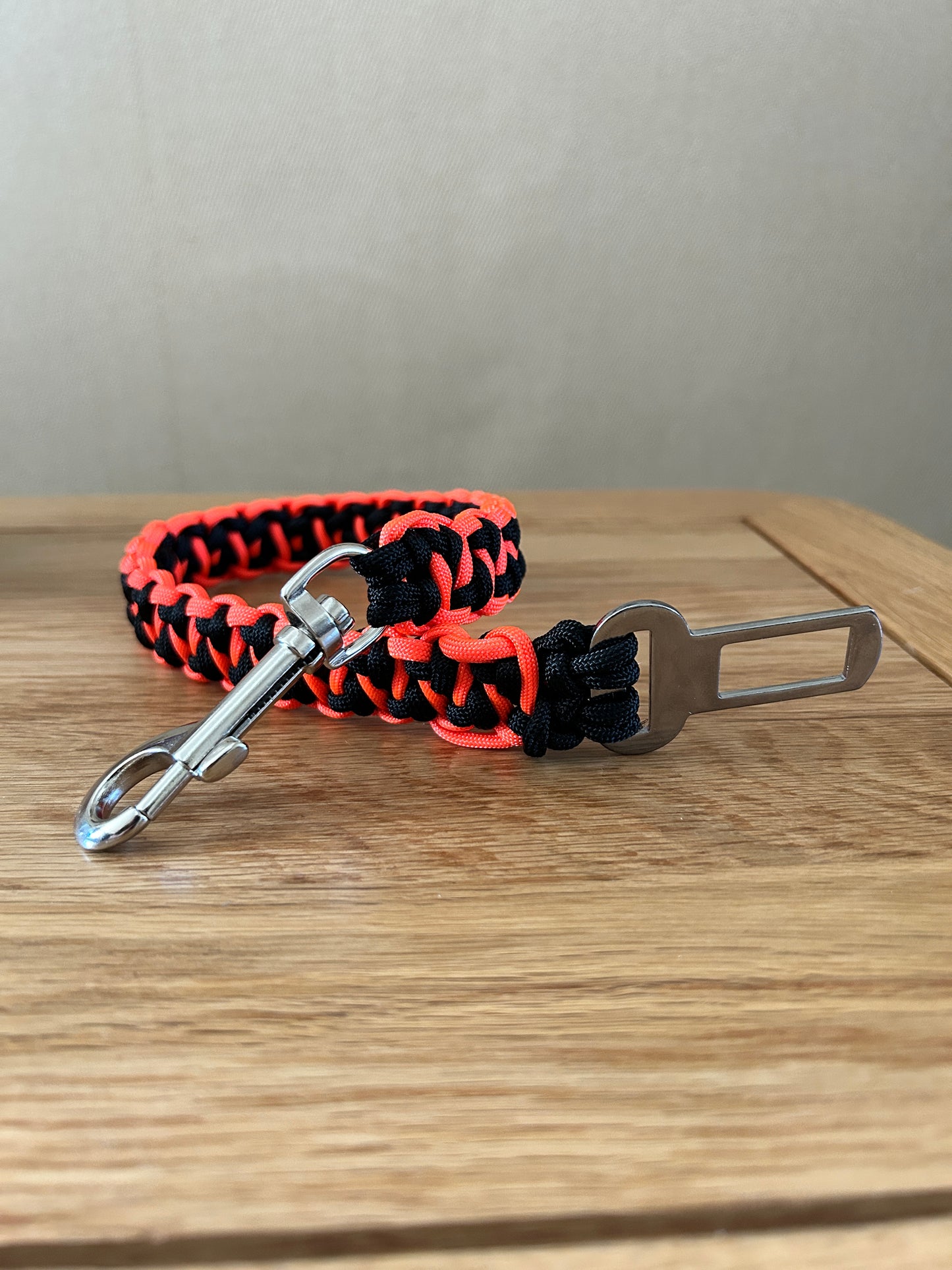 Car Seatbelt Clip - Neon Orange