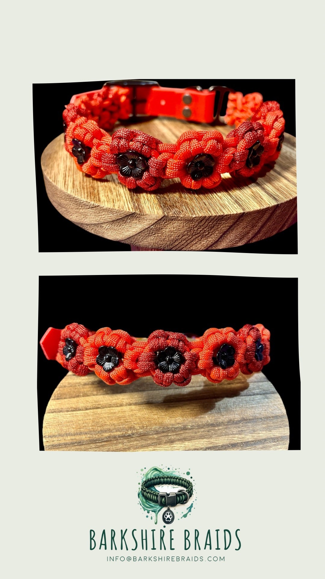 Flower Collar - Poppy