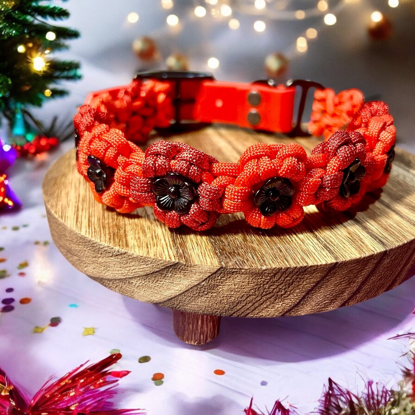 Flower Collar - Poppy