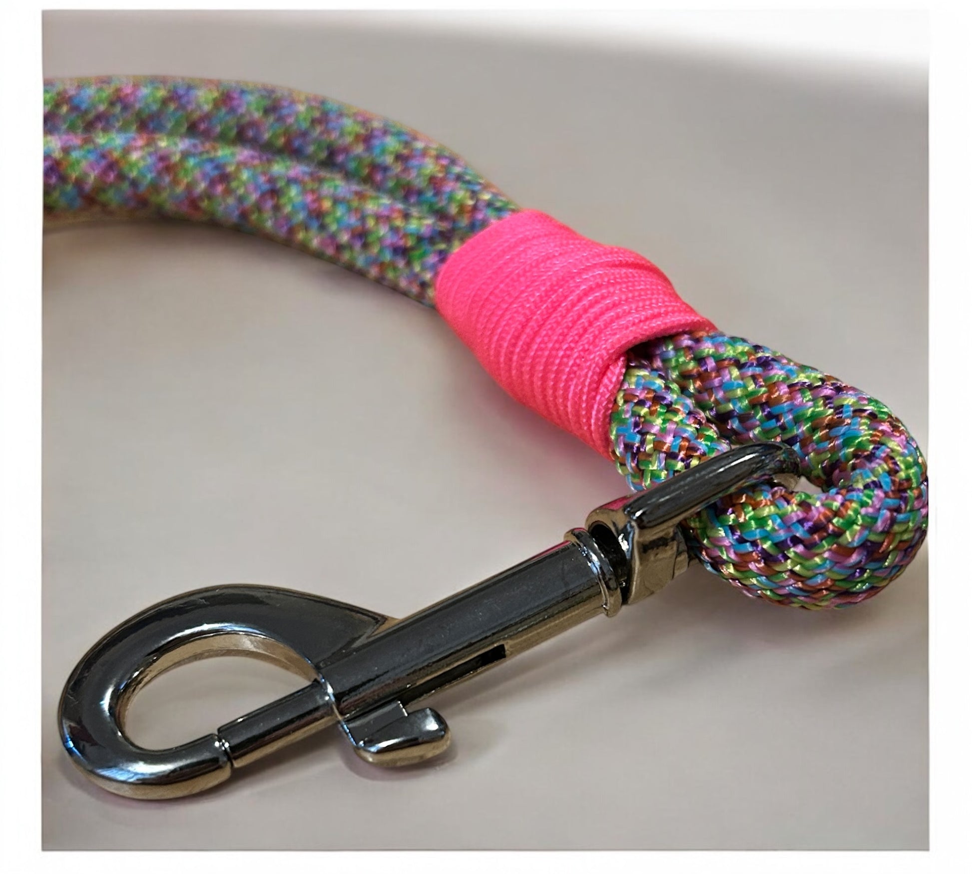 Rope Traffic Handle - Flower Power - Barkshire Braids