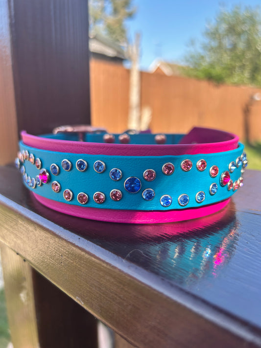 Wave Diamante Collar - 40cm - 48cm