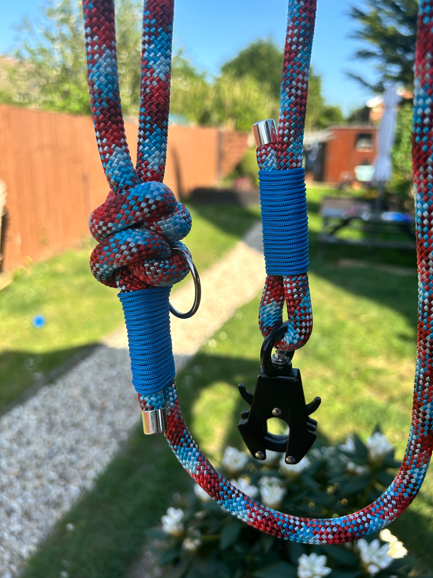Blazed Ice Leaf Rope Lead - 1.3m