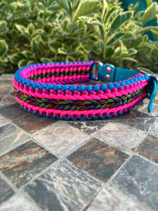The Burghfield Collar - Rainbow Bright