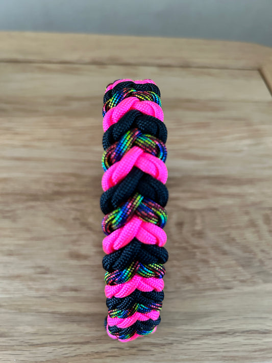 braided paracord dog collar